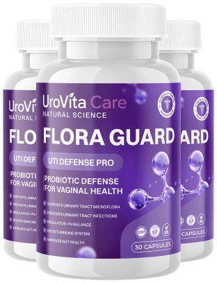 UroVita Care Flora Guard Capsules — official Canadian product